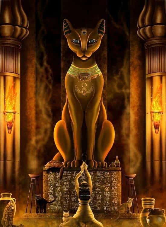 Pisici in egiptul antic
